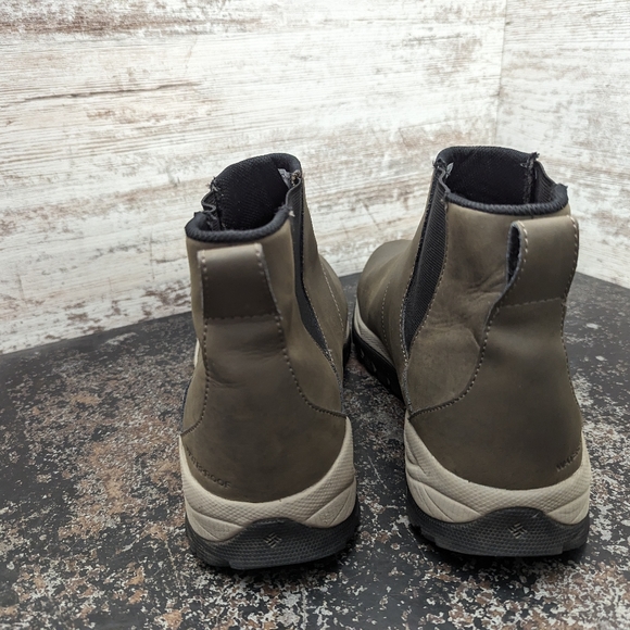 Mens Columbia Yoncalla Mid Boots Sz 13 M Used YM1011 225 Slip Pull On Chelsea - Picture 7 of 7
